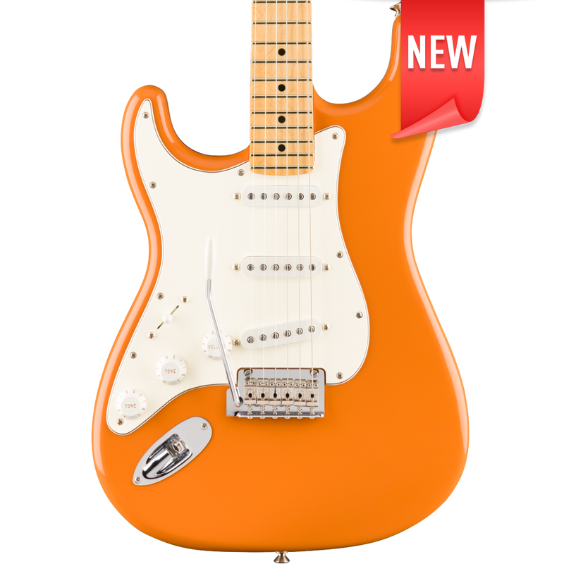 Fender 0144512582 Player Stratocaster Left Handed Capri Orange - JP Musical