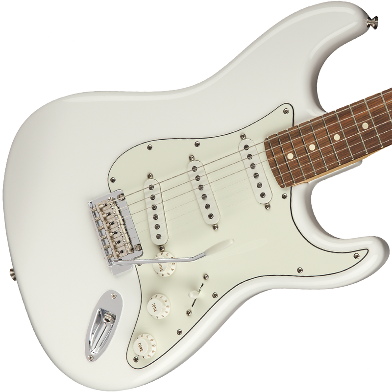 Fender 0144503515 Player Stratocaster Pau Ferro Fingerboard Polar White - JP Musical