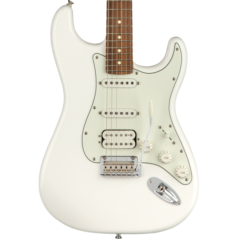 Fender 0144523515 Player Stratocaster HSS Pau Ferro Fingerboard Polar White - JP Musical