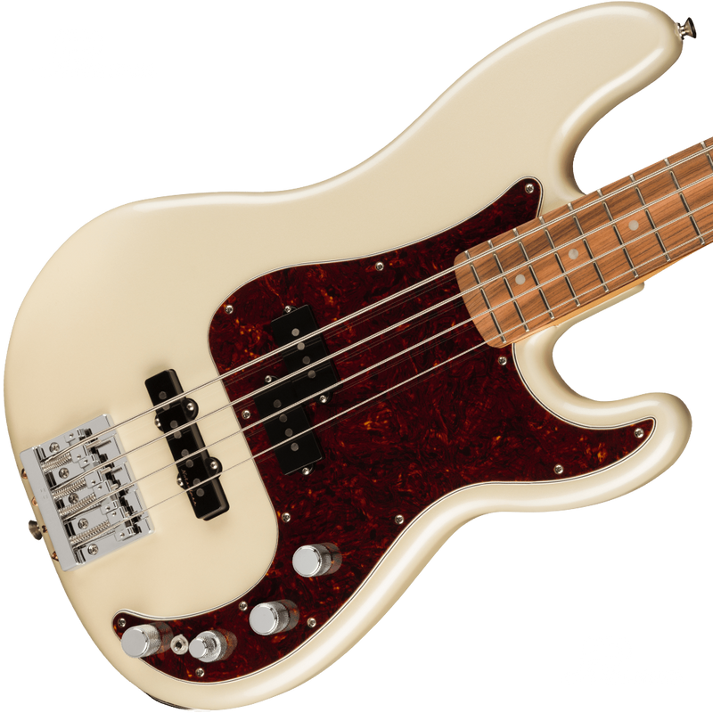 Fender 0147363323 Player Plus Precision Bass Pau Ferro Fingerboard Olympic Pearl - JP Musical