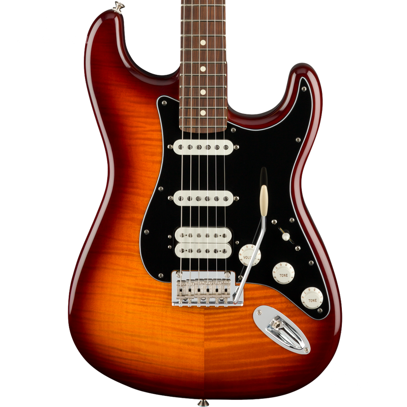 Fender 0144563552 Player Stratocaster HSS Plus Top Pau Ferro Fingerboard Tobacco Sunburst - JP Musical