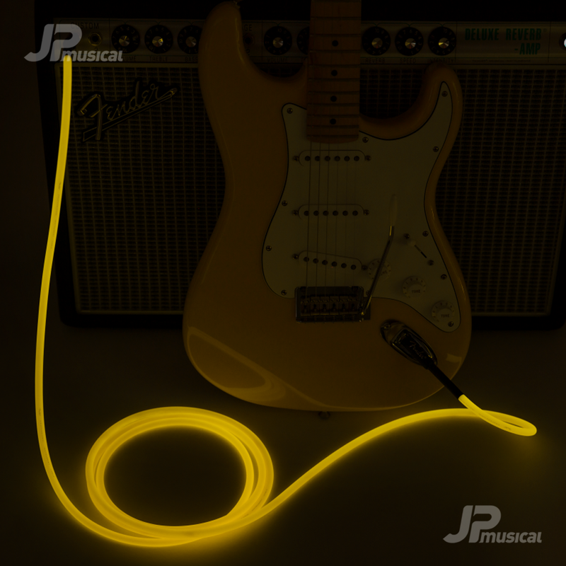 Fender 0990818113 Pro Glow in the Dark Cable 18.6' Orange - JP Musical
