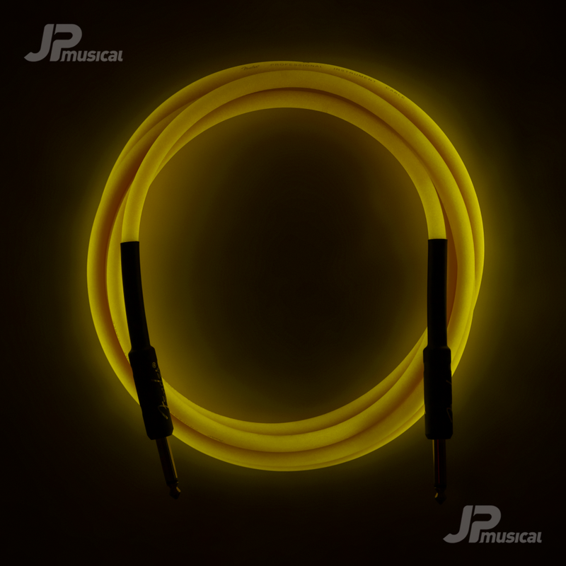 Fender 0990810113 Pro Series Glow in the Dark Cable 10' Orange - JP Musical
