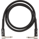 Fender 0990820058 Pro Series Instrument Cable Angle/Angle 3' Black - JP Musical