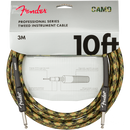 Fender 0990810176 Professional Series Instrument Cable 10' Woodland Camo - JP Musical