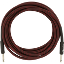Fender 0990820064 Pro Series Instrument Cable 15' Red Tweed - JP Musical