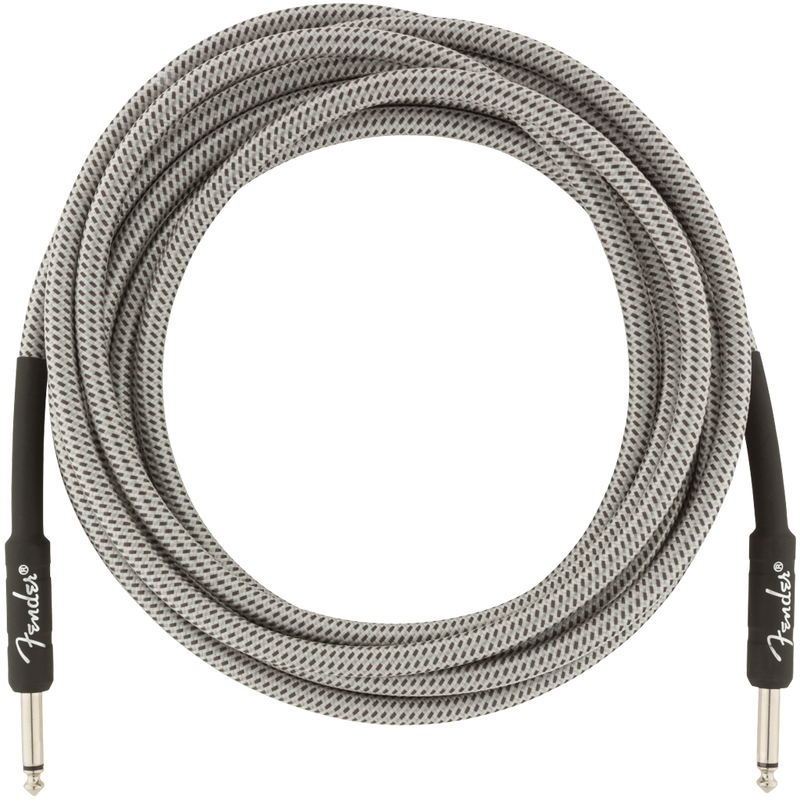 Fender 0990820066 Pro Series Instrument Cable 15' White Tweed - JP Musical