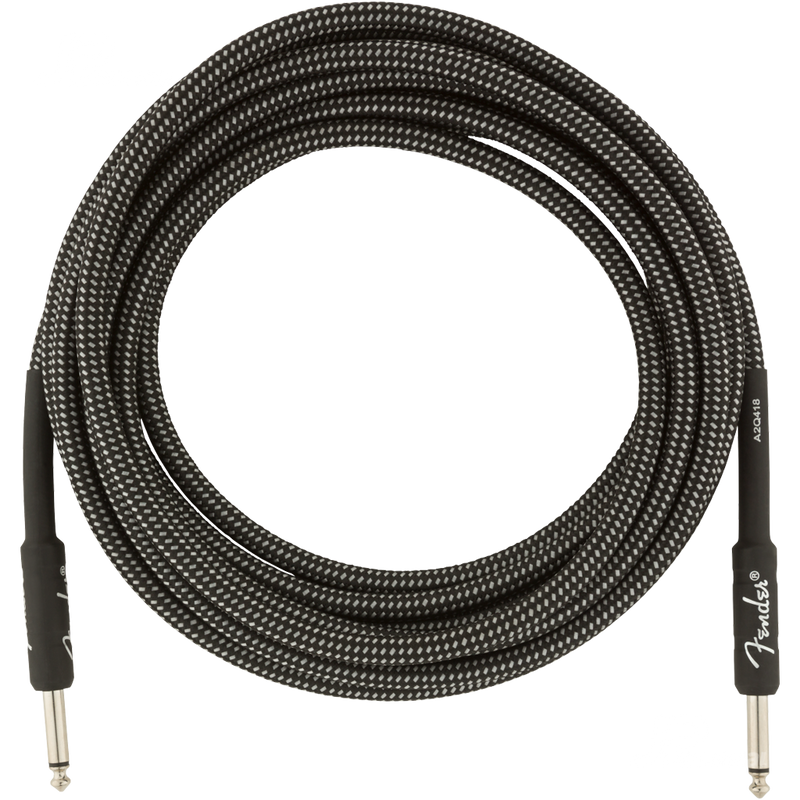 Fender 0990820065 Pro Series Instrument Cable 15' Gray Tweed - JP Musical