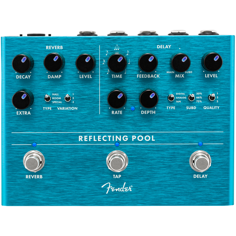 Fender 0234546000 Reflecting Pool Delay & Reverb Pedal - JP Musical