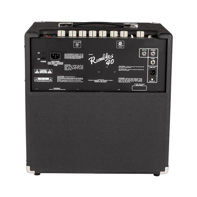 AMPLIFICADOR FENDER 2370300000 RUMBLE 40 - JP Musical
