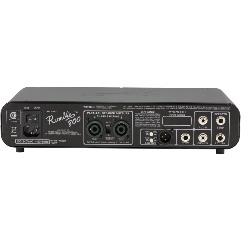 Fender 2372000000 Rumble 800 HD 120V - JP Musical