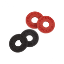 Fender 0990819000 Strap Blocks 4-Pack Black & Red - JP Musical