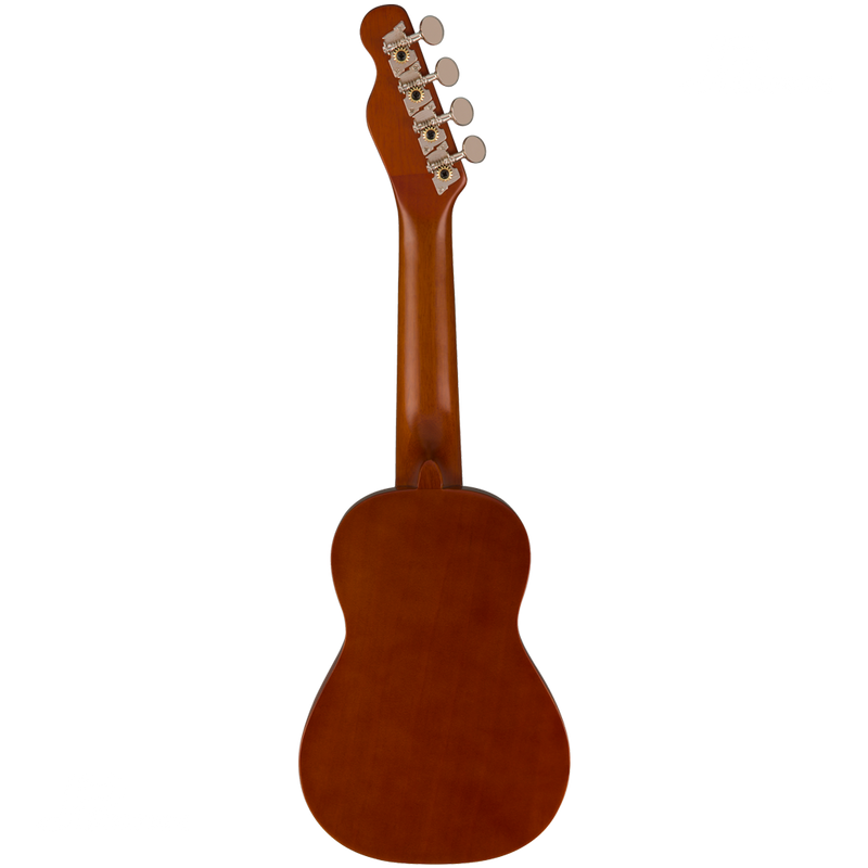 Fender 0971610722 Venice Soprano Uke Walnut Fingerboard Natural - JP Musical