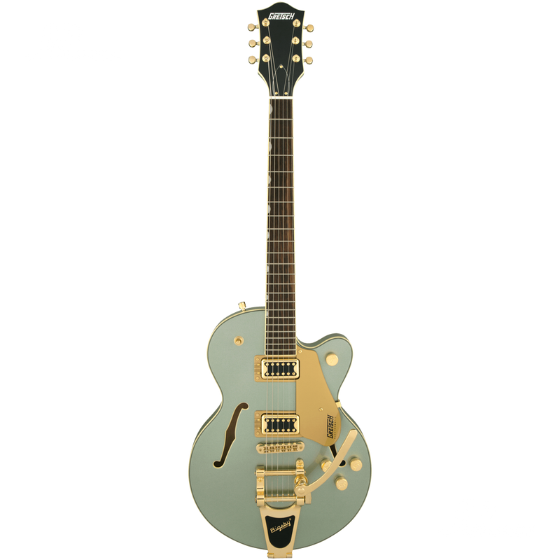 Gretsch 2509700553 G5655TG Electromatic Center Block Jr. Single-Cut with Bigsby Aspen Green - JP Musical
