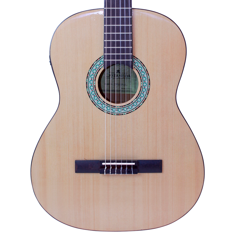 GUITARRA CLASICA A/E CASTAÑEDA CSTCGN1 W/BAG - JP Musical