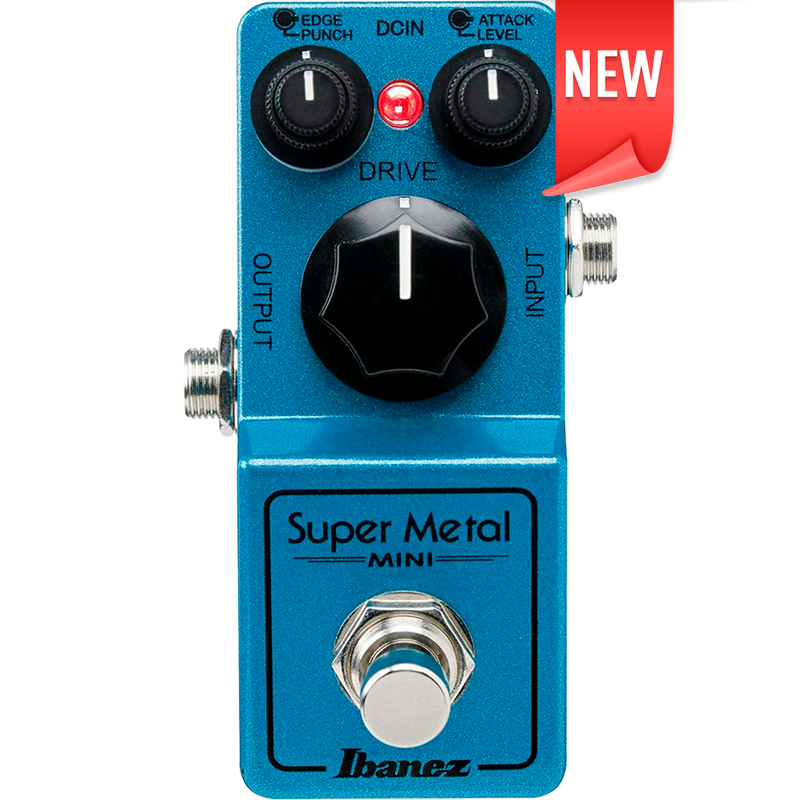 PEDAL DE EFECTO IBANEZ SMMINI SUPER METAL MINI - JP Musical