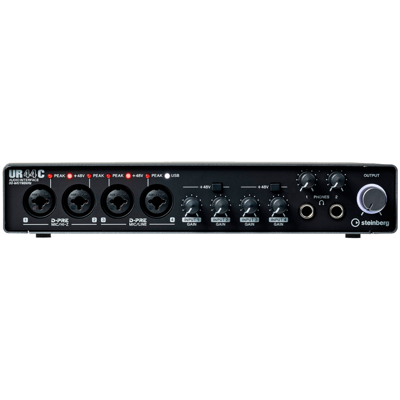 INTERFAZ USB STEINBERG UR44C  3 TIPO C 6X4 CH - JP Musical