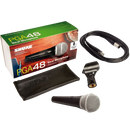 MICROFONO SHURE PGA48XLR BOBINA MOVIL - JP Musical