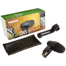 MICROFONO SHURE PGA56XLR  BOBINA MOVIL C/CABLE - JP Musical