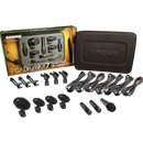 SET DE  MICROFONOS SHURE PGADRUMKIT7 - JP Musical