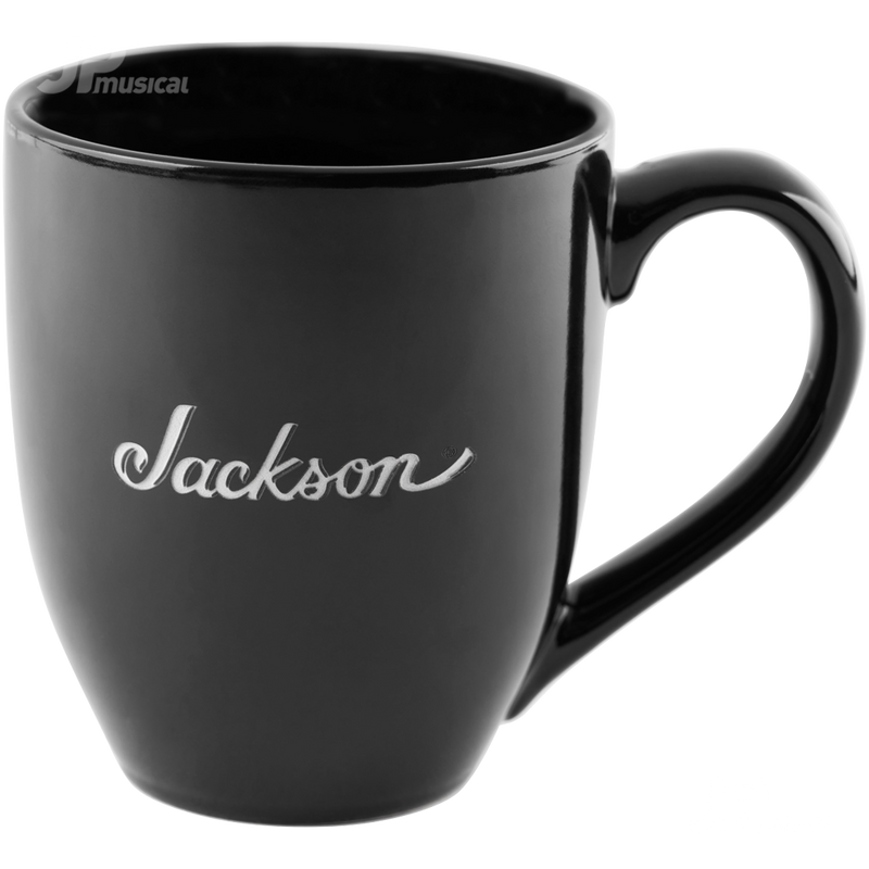 TAZA JACKSON 2995626100  LOGO COFFEE MUG BLK - JP Musical