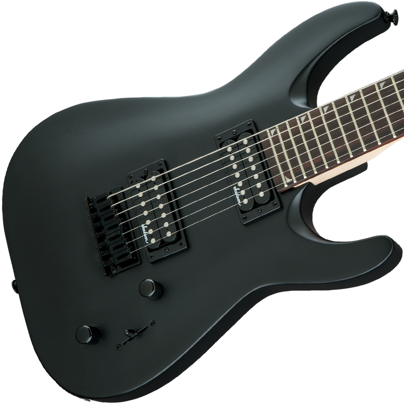 GUITARRA ELECTRICA JACKSON 2910132568 JS22-7 DKA AH FB HT STN BLK - JP Musical