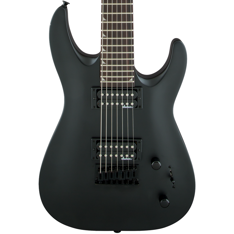 GUITARRA ELECTRICA JACKSON 2910132568 JS22-7 DKA AH FB HT STN BLK - JP Musical
