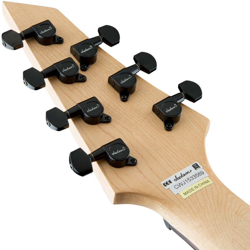 GUITARRA ELECTRICA JACKSON 2910132568 JS22-7 DKA AH FB HT STN BLK - JP Musical