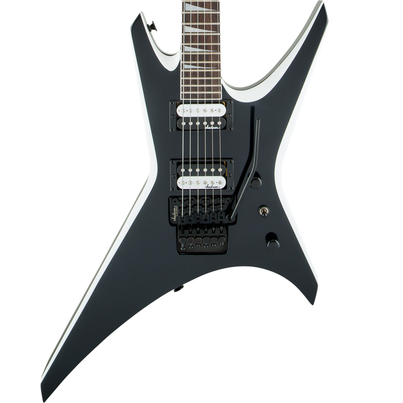 GUITARRA ELECTRICA JACKSON 2910146572 JS32 WR AH FB BLACK W WHITE BEVELS - JP Musical