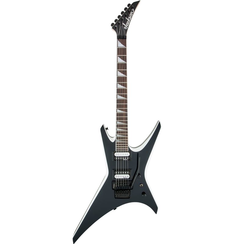 GUITARRA ELECTRICA JACKSON 2910146572 JS32 WR AH FB BLACK W WHITE BEVELS - JP Musical