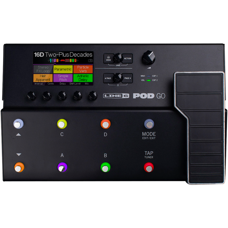 PROCESADOR DE EFECTOS LINE 6 PODGO - JP Musical