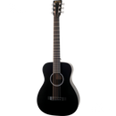 GUITARRA ACUSTICA MARTIN&CO 11LXBLACK MODIFIED 0-14 FRET JETT BLACK HIGH PRESSURE LAMINATE - JP Musical