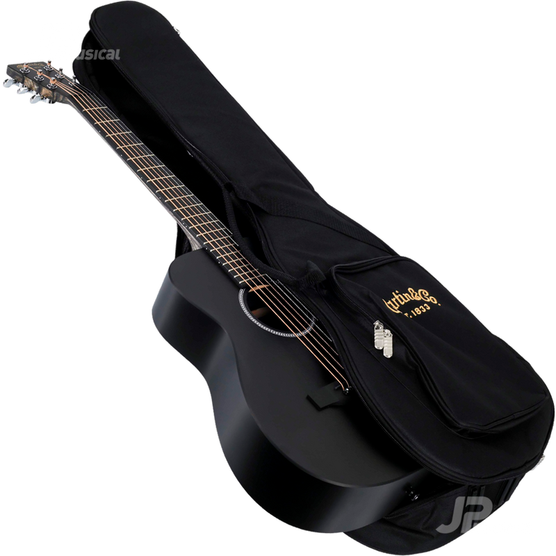 GUITARRA ACUSTICA MARTIN&CO 11LXBLACK MODIFIED 0-14 FRET JETT BLACK HIGH PRESSURE LAMINATE - JP Musical