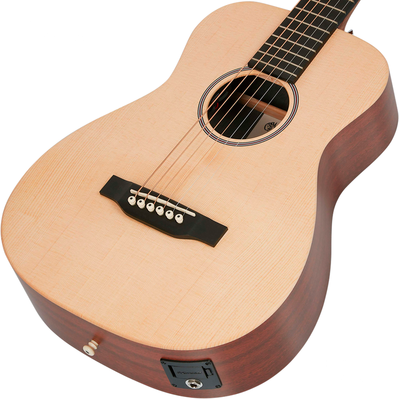 GUITARRA ELECTROACUSTICA MARTIN&CO 11LX1E MODIFIED LOW OVAL SOLID SITKA SPRUCE - JP Musical