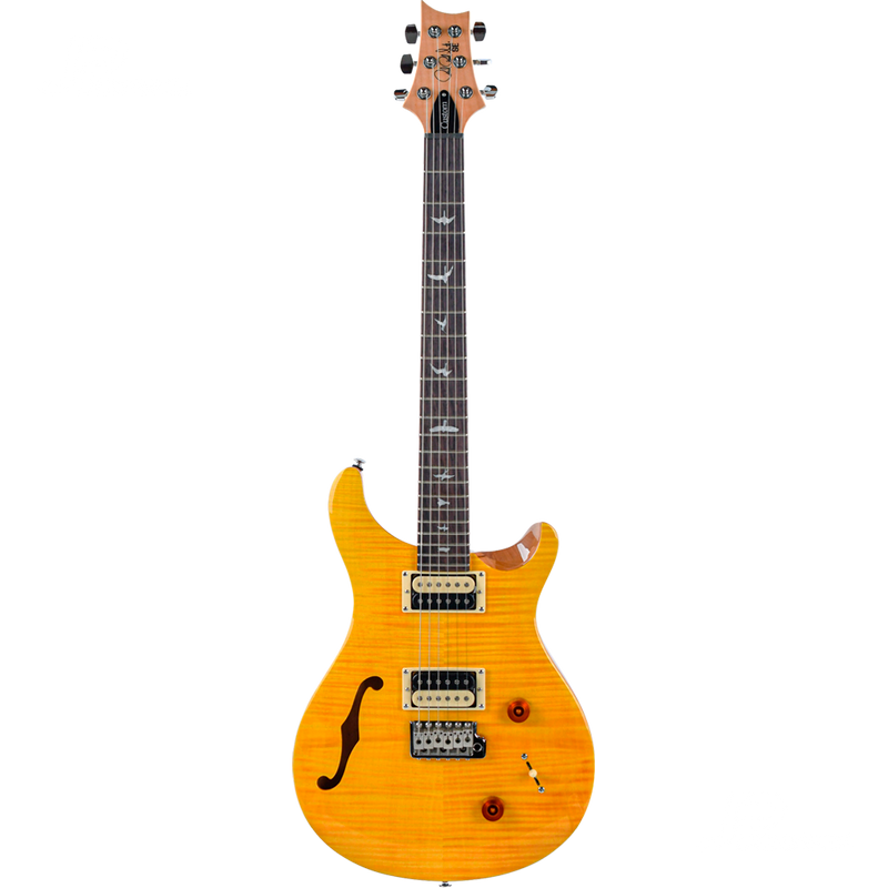 PRS SE Custom 22 Semi-Hollow Santana Yellow - JP Musical