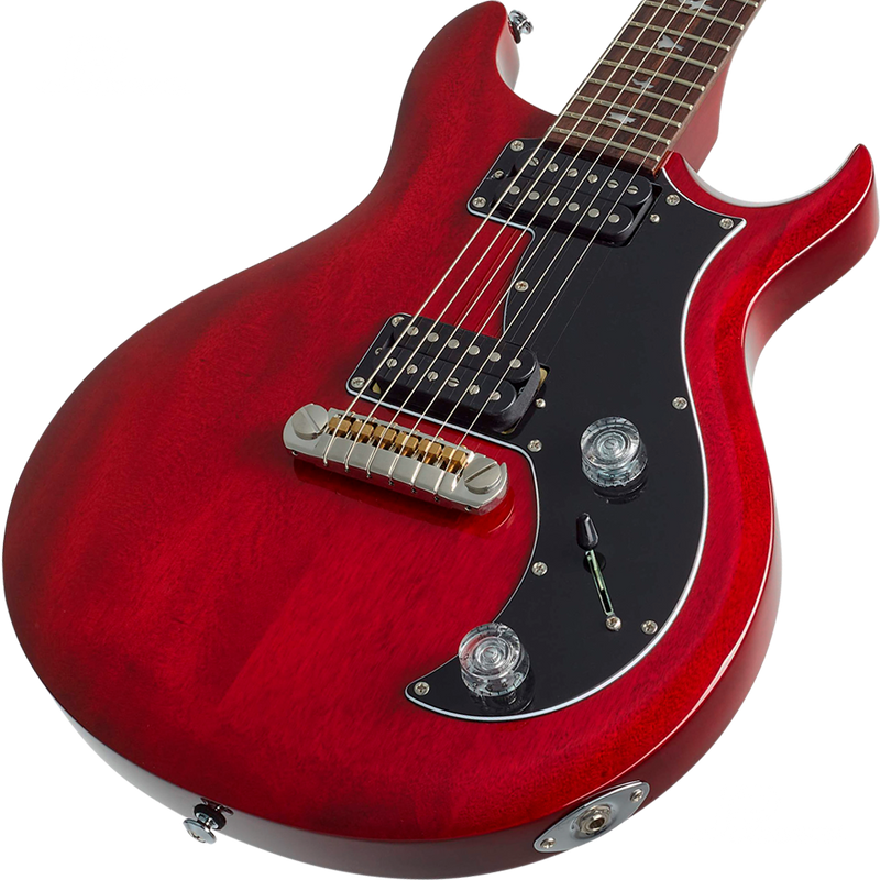 PRS SE Mira Vintage Cherry with Black Pickguard - JP Musical