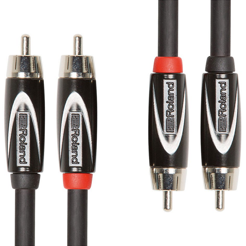 CABLE ROLAND RCC32R2R 3FT INTERCONNECT DUAL RCA RCA - JP Musical