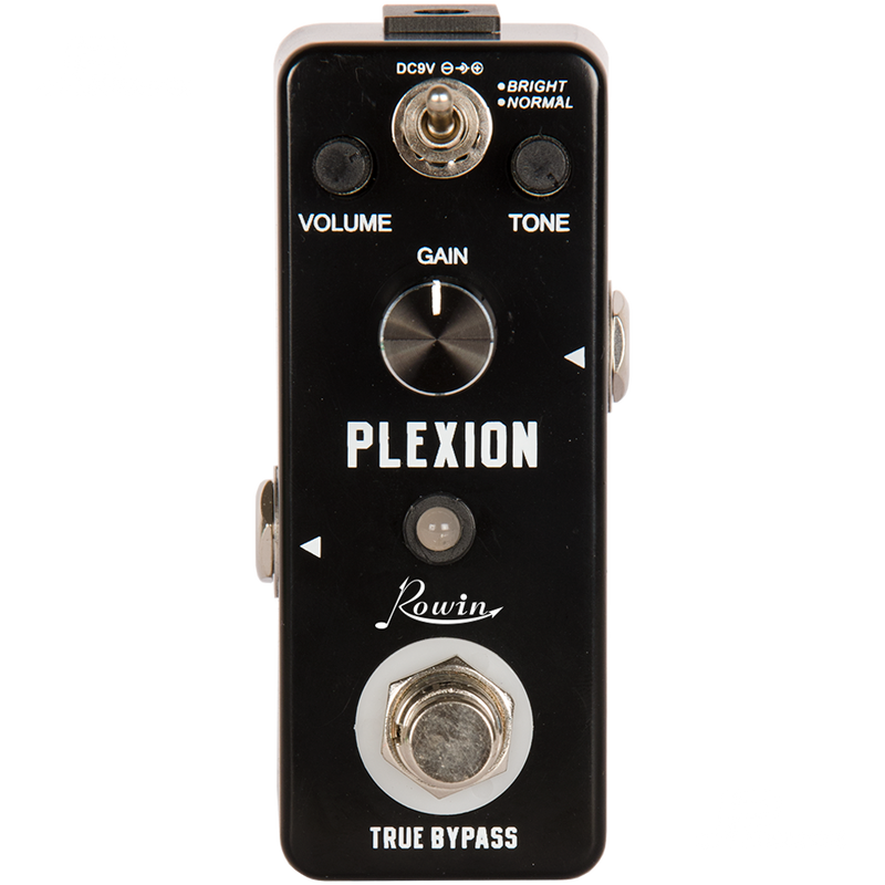 PEDAL DE EFECTOS ROWIN LEF324 DISTORTION PLEXION - JP Musical