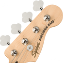 Squier 0378553506 Affinity Series Precision Bass PJ Black Pickguard Black - JP Musical