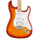Squier 0378152547 Affinity Series Stratocaster FMT HSS Maple Fingerboard Sienna Sunburst - JP Musical