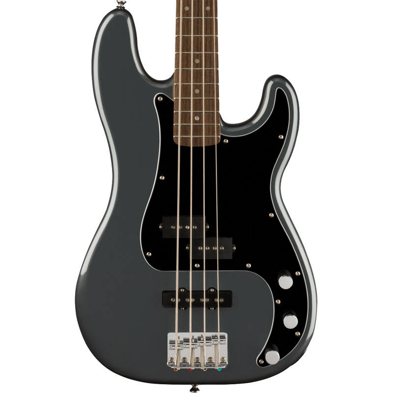 Squier 0378551569 Affinity Series Precision Bass PJ Black Pickguard Charcoal Frost Metallic - JP Musical