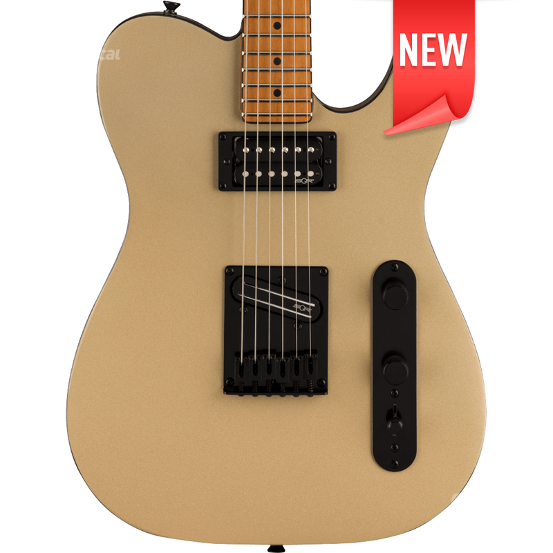 Squier 0371225544 Contemporary Telecaster RH Roasted Maple Fingerboard Shoreline Gold - JP Musical