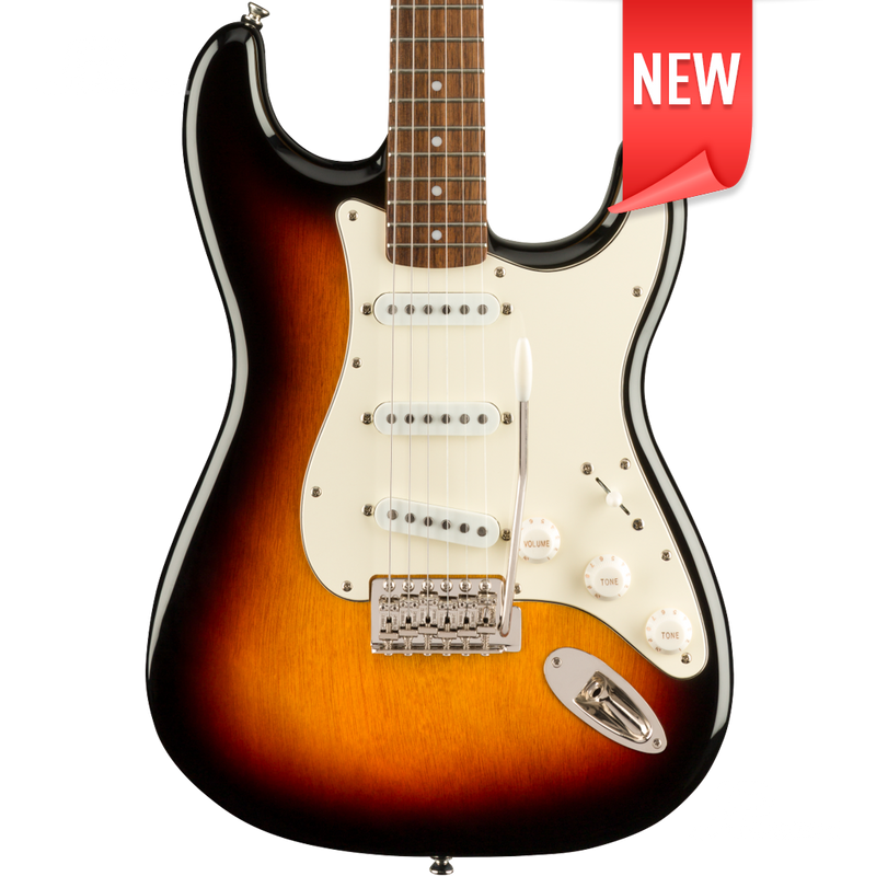 Squier 0374010500 Classic Vibe '60s Stratocaster Laurel Fingerboard 3-Tone Sunburst - JP Musical