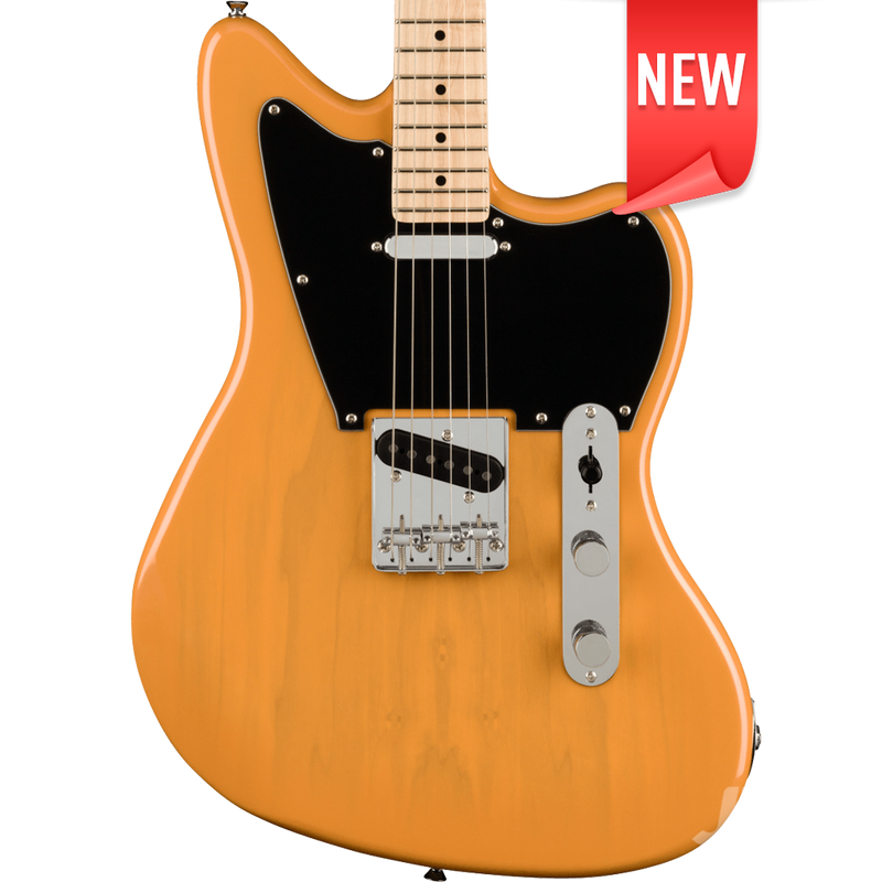 Squier 0377005550 Paranormal Offset Telecaster Maple Fingerboard Butterscotch Blonde - JP Musical