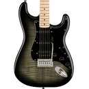 Squier 0378153539 Affinity Series Stratocaster FMT HSS Maple Fingerboard Black Burst - JP Musical