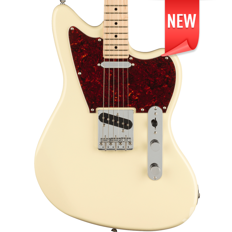 Squier 0377005505 Paranormal Offset Telecaster Maple Fingerboard Olympic White - JP Musical