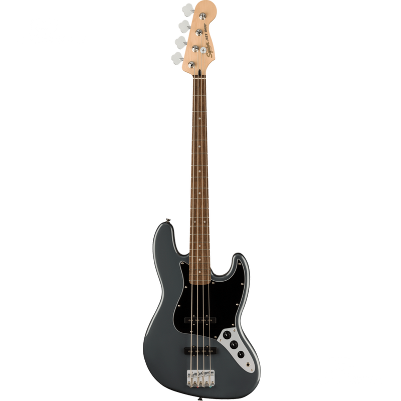 Squier 0378601569 Affinity Series Jazz Bass Black Pickguard Charcoal Frost Metallic - JP Musical