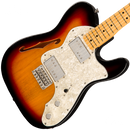 Squier 0374070500 Classic Vibe '70s Telecaster Thinline Maple Fingerboard 3-Tone Sunburst - JP Musical