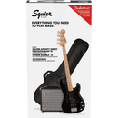 PAQUETE BAJO SQUIER 0372981006 PK PJ BASS MN BLK R15 120V - JP Musical