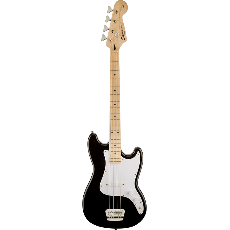 Squier 0310902506 Bronco Bass Maple Fingerboard White Pickguard Black - JP Musical